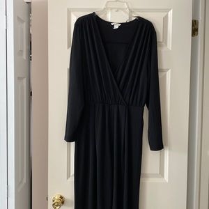 Black Stretchy H&M Jumpsuit